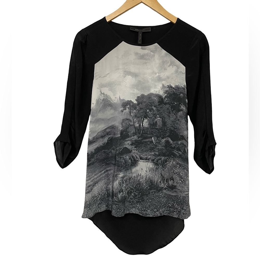 [xs] BCBG NWT silk shirt